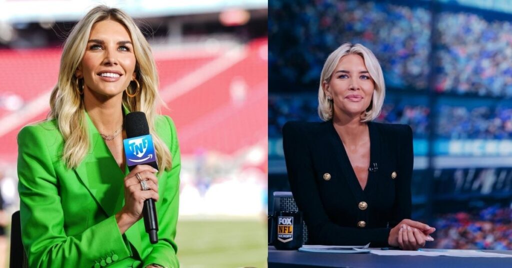 Charissa Thompson in stadium