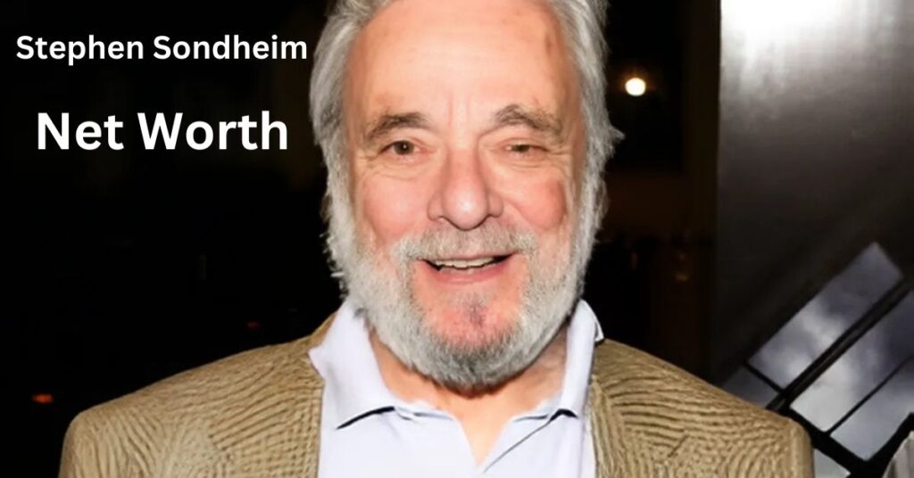 Stephen Sondheim is in good mood