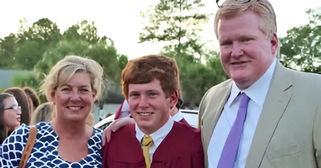 Buster Murdaugh with his family