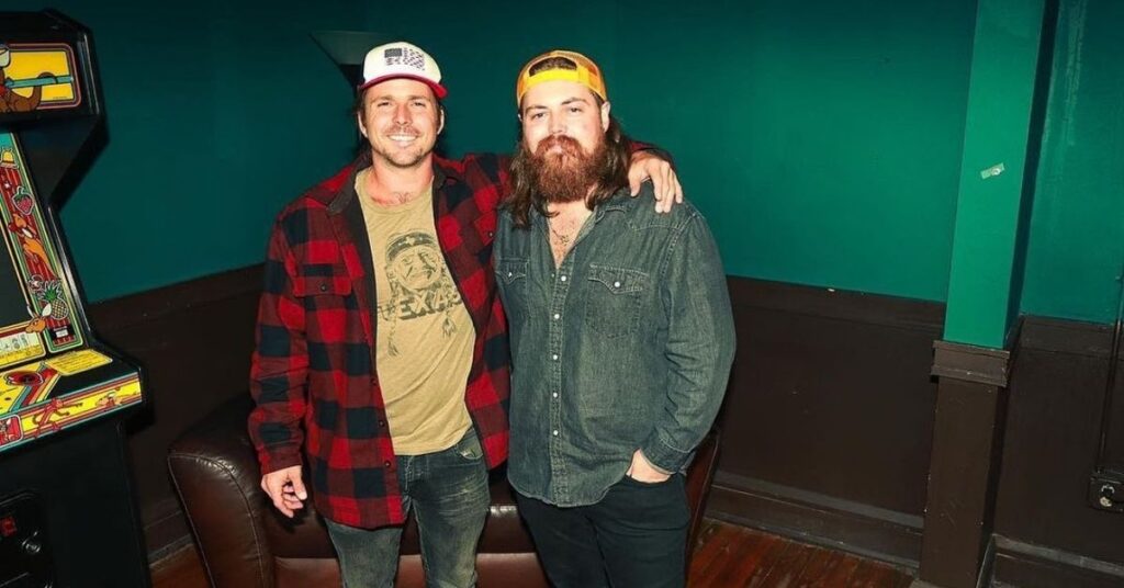 Lukas Nelson with his Best Friend