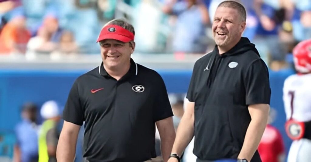 Kirby Smart talks Florida-Georgia rivalry game
with friend